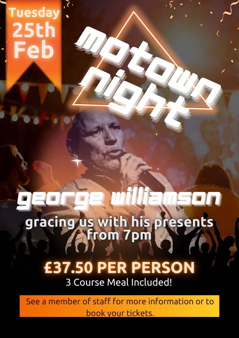 Motown Night With George Williamson
